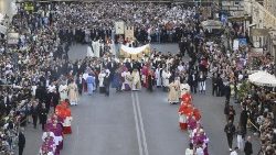 2024.06.02 Milulu mya Corpus Domini na 2024 na lisalisi lya Pàpa François na Saint-Jean-de-Latran