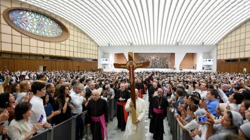 2025.06.09 Giubileo della Santa Sede - Meditazione e processione verso la Basilica Vaticana
