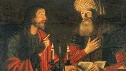 Jesus und Nikodemus